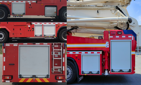 徐工牌XGF5494JXFJP63/G1舉高噴射消防車(chē)公告圖片