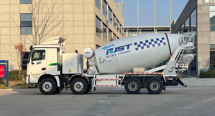 瑞江牌WL5311GJBXGADFBEV純電動混凝土攪拌運輸車公告圖片