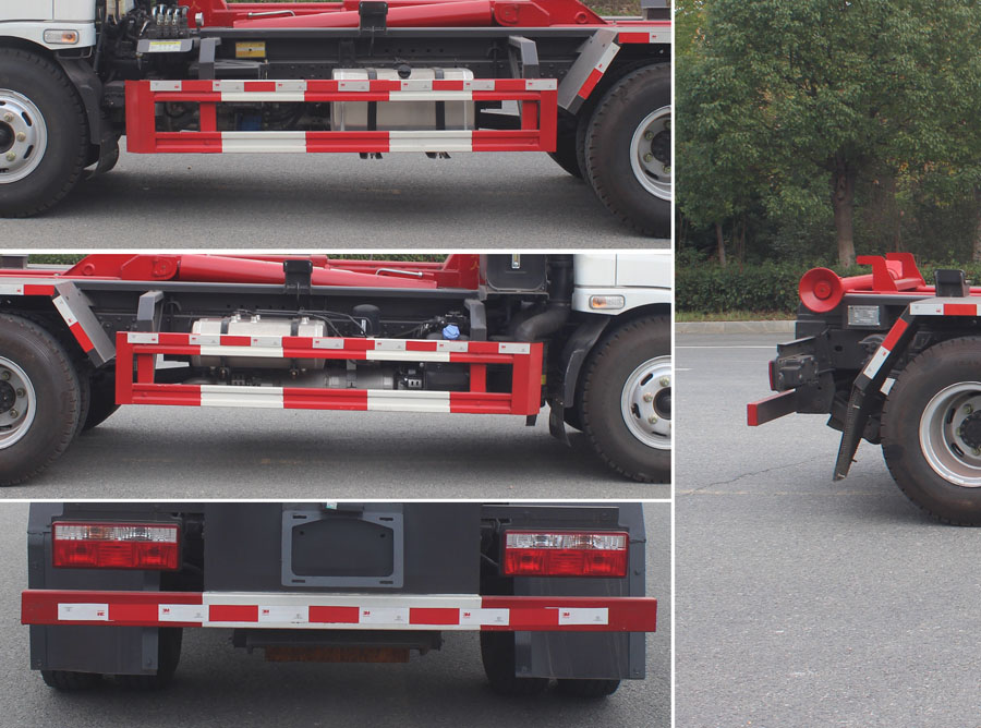 力海通牌HLH5110ZXXDF6車廂可卸式垃圾車公告圖片