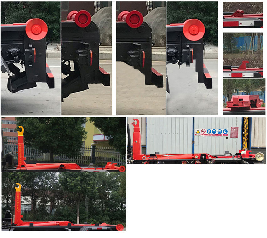 力海通牌HLH5110ZXXDF6車廂可卸式垃圾車公告圖片