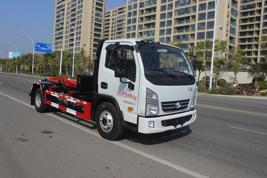 力海通牌HLH5120ZXXSH6车厢可卸式垃圾车