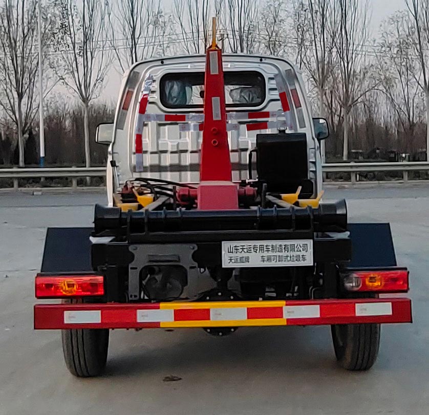 天運威牌TYW5031ZXXB6車廂可卸式垃圾車公告圖片