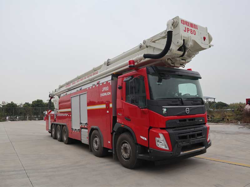 中联牌ZLF5510JXFJP80举高喷射消防车