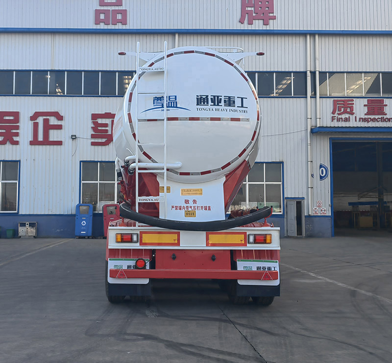 通華牌WTY9400GFL58低密度粉粒物料运输半挂车公告图片