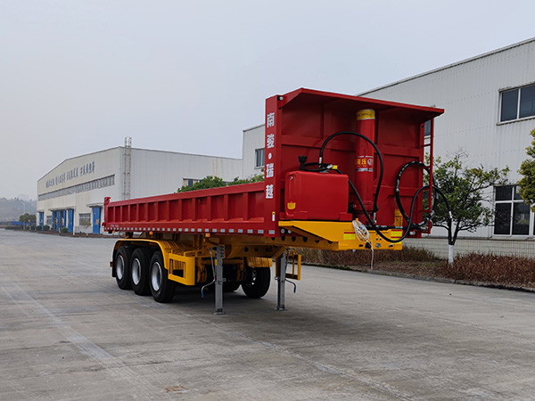 南骏牌10米30.7吨3轴自卸半挂车(NJP9370ZHT)