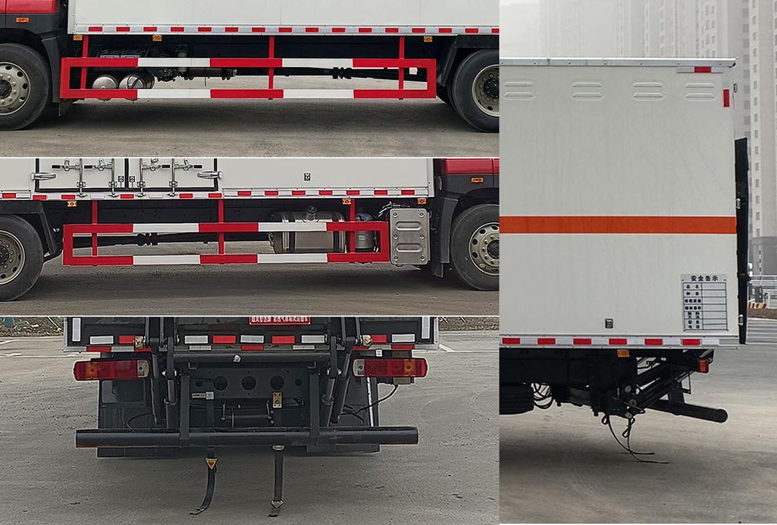 順風(fēng)智造牌SFZ5180XRQCA6易燃?xì)怏w廂式運(yùn)輸車公告圖片