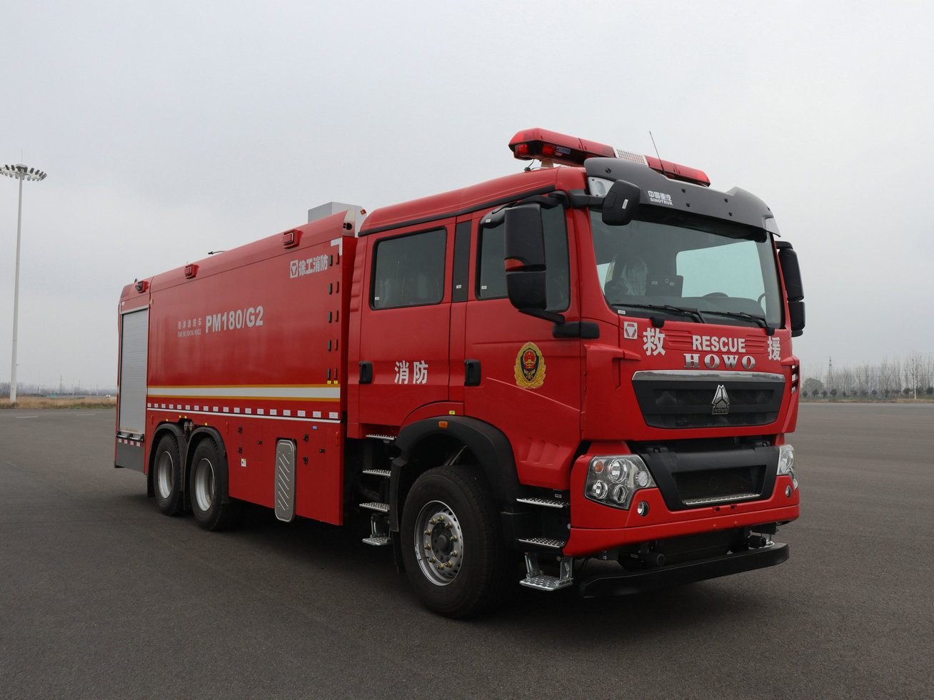 徐工牌XGF5330GXFPM180/G2泡沫消防车