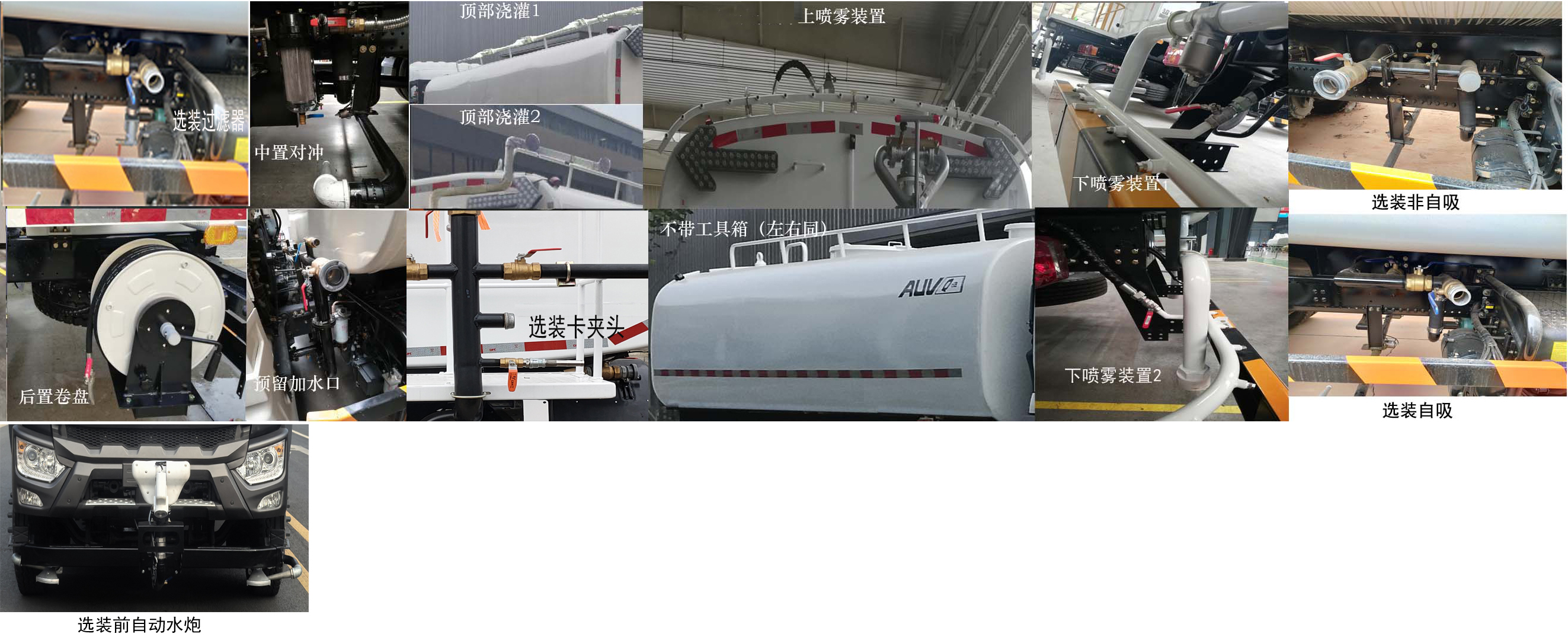 普羅科牌BJ5252GSSE6-P1灑水車公告圖片