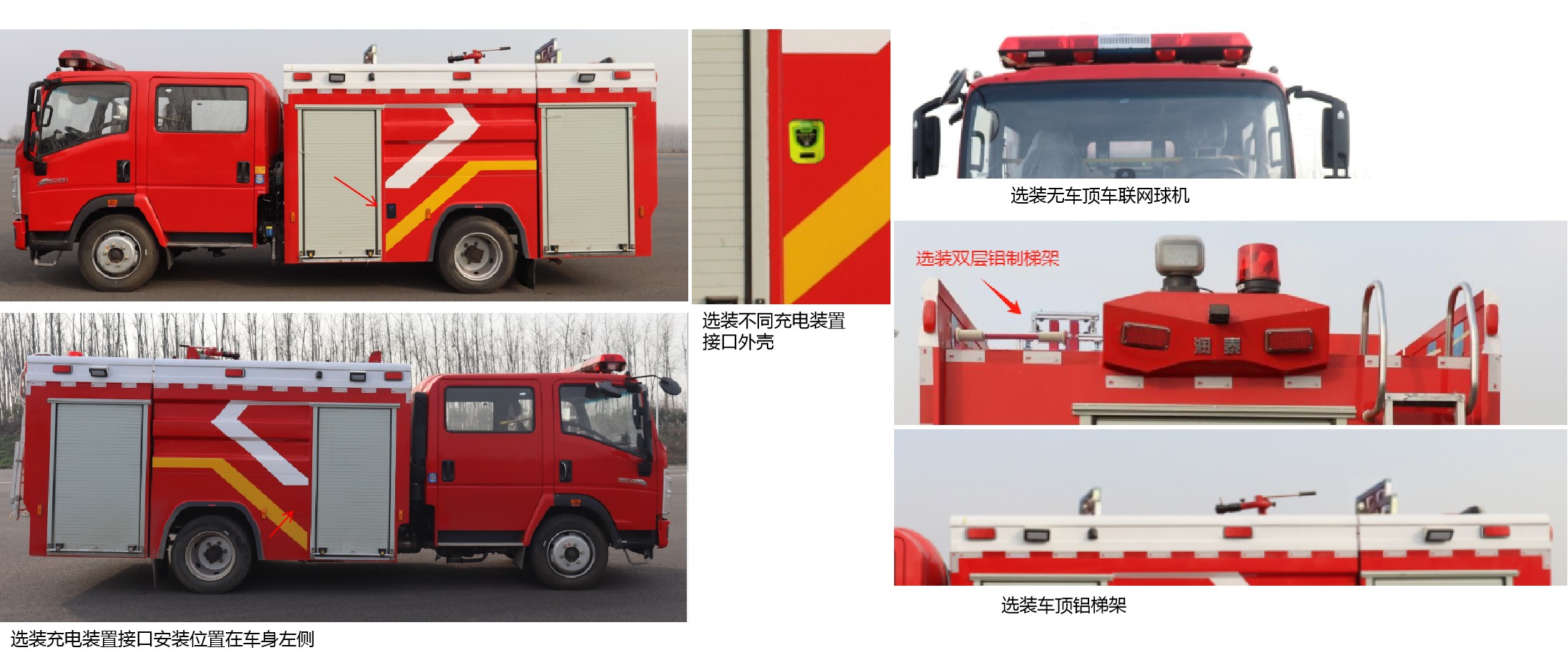 水罐消防车图片