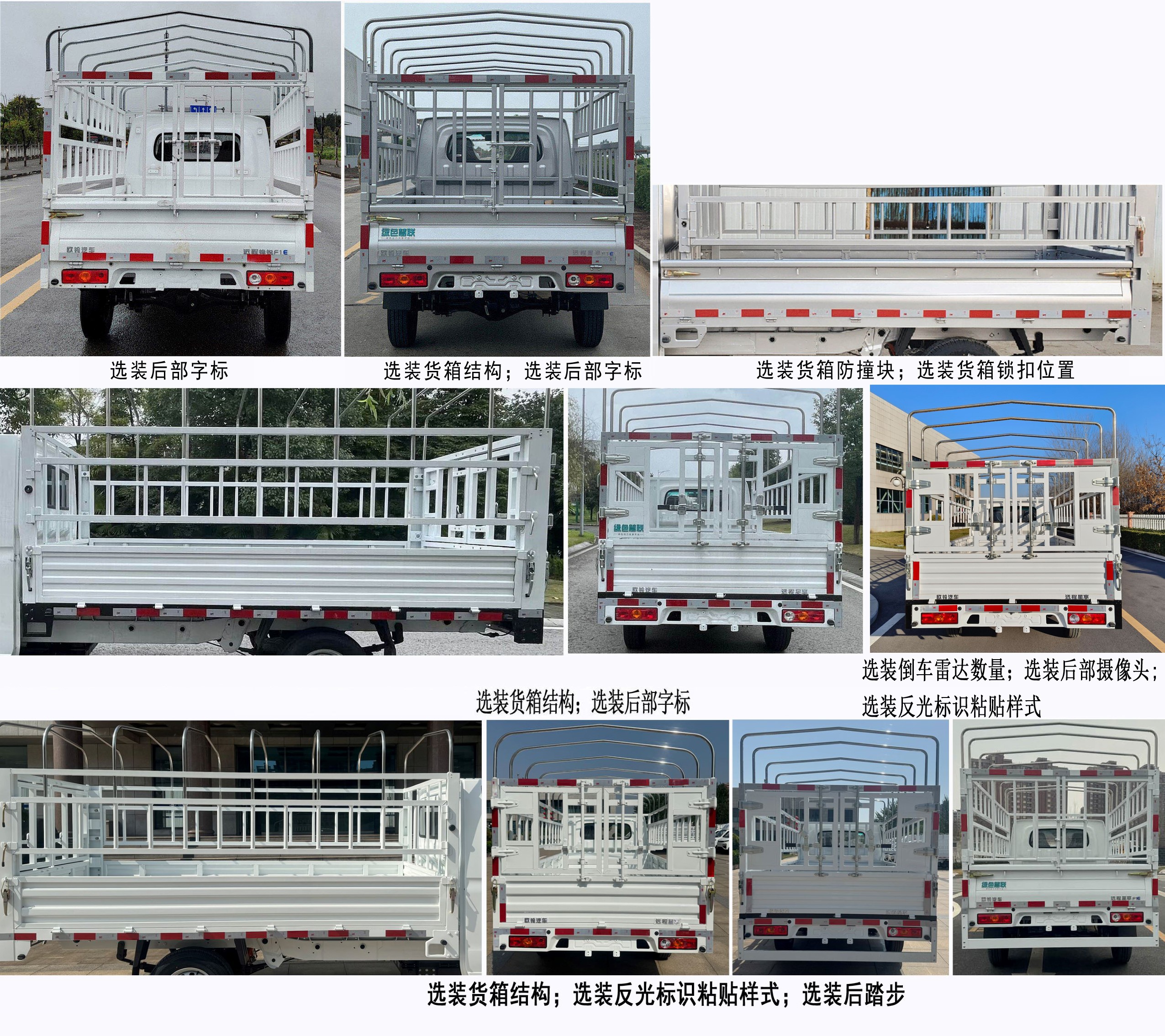遠程牌ZB5032CCYBEVGDD6純電動倉柵式運輸車公告圖片