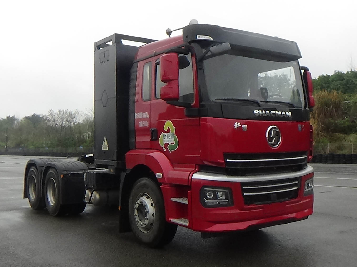 陕汽牌 558马力 换电式纯电动牵引汽车(SX4257MF4XSEVF2)