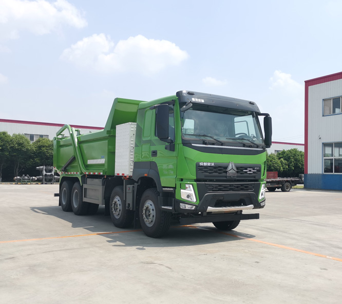 豪沃牌ZZ5314ZLJV3261Z11BEV纯电动自卸式垃圾车