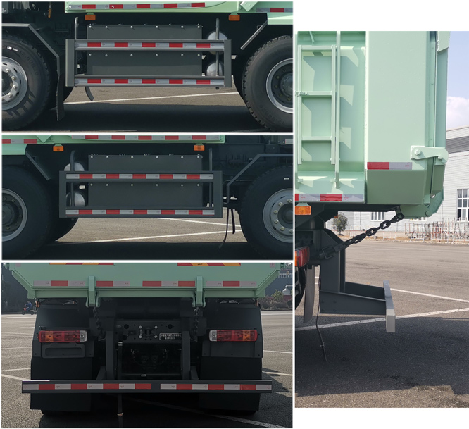ZZ3314V3261Z11BEV 豪沃牌558马力前四后八纯电动5.8米纯电动自卸汽车图片