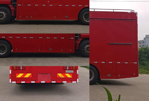 唯邦牌GWB5160XBX被服洗滌車公告圖片