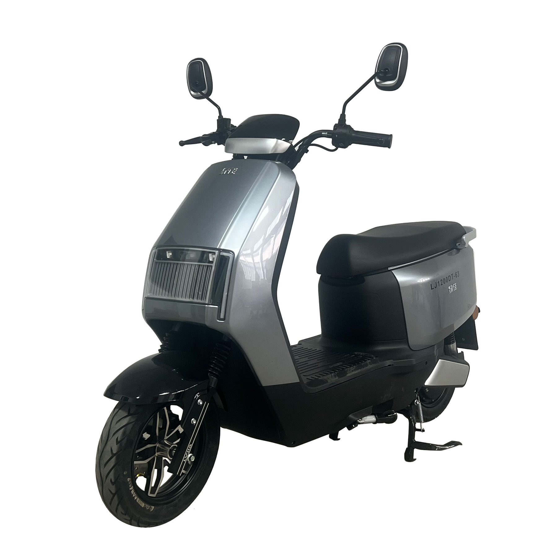 LJ1200DT-63 绿佳牌纯电动前盘式后鼓式电动两轮摩托车图片