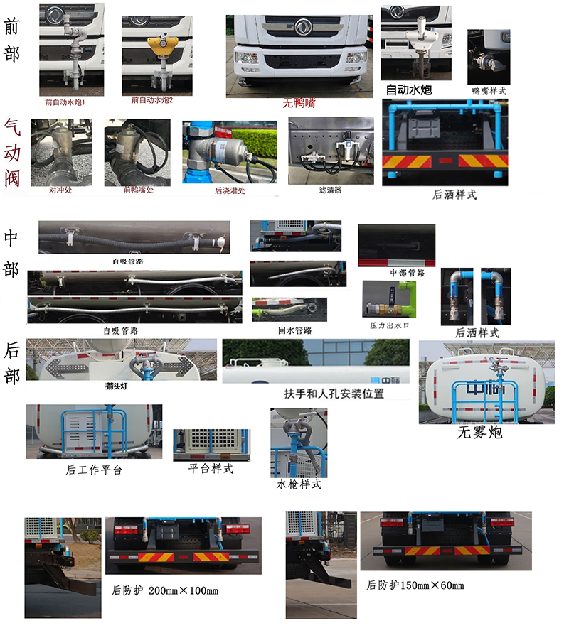 中标牌ZBF5180GPSEQY6绿化喷洒车公告图片