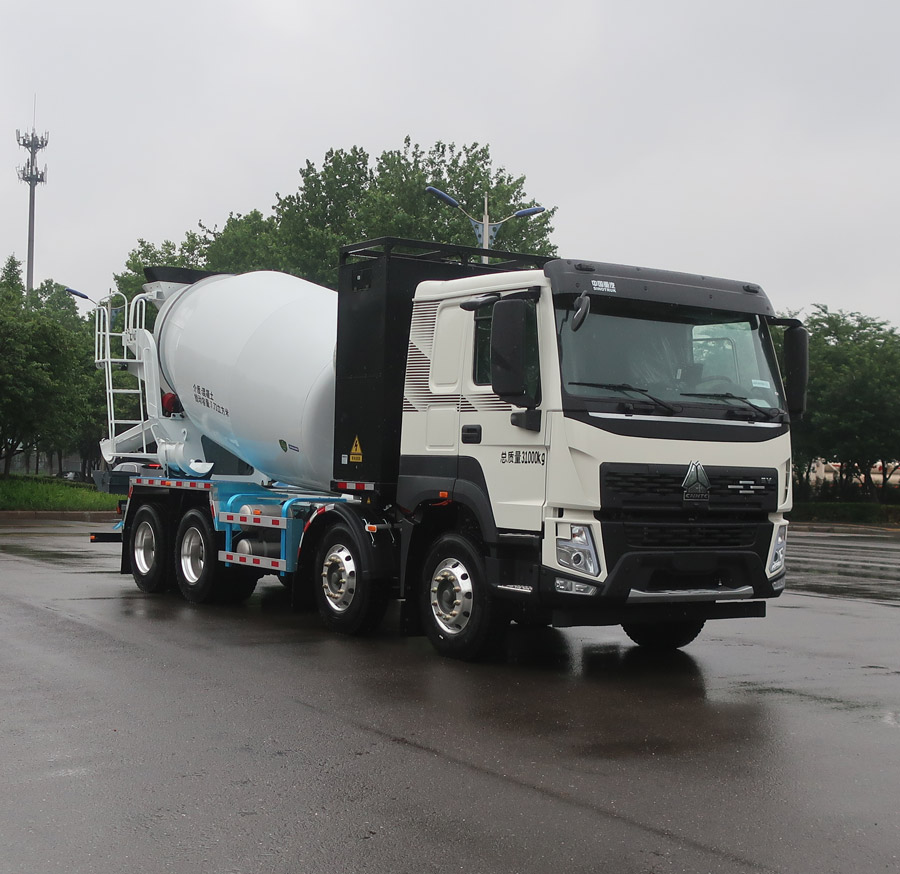 ZZ5317GJBV3067Z12SEV型换电式纯电动混凝土搅拌运输车图片