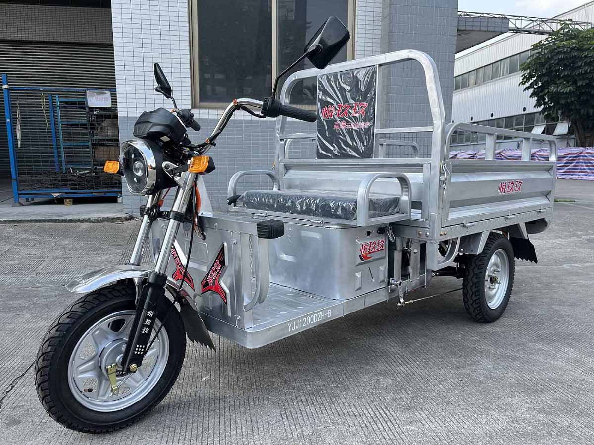 悦玖玖牌YJJ1200DZH-B电动正三轮摩托车公告图片