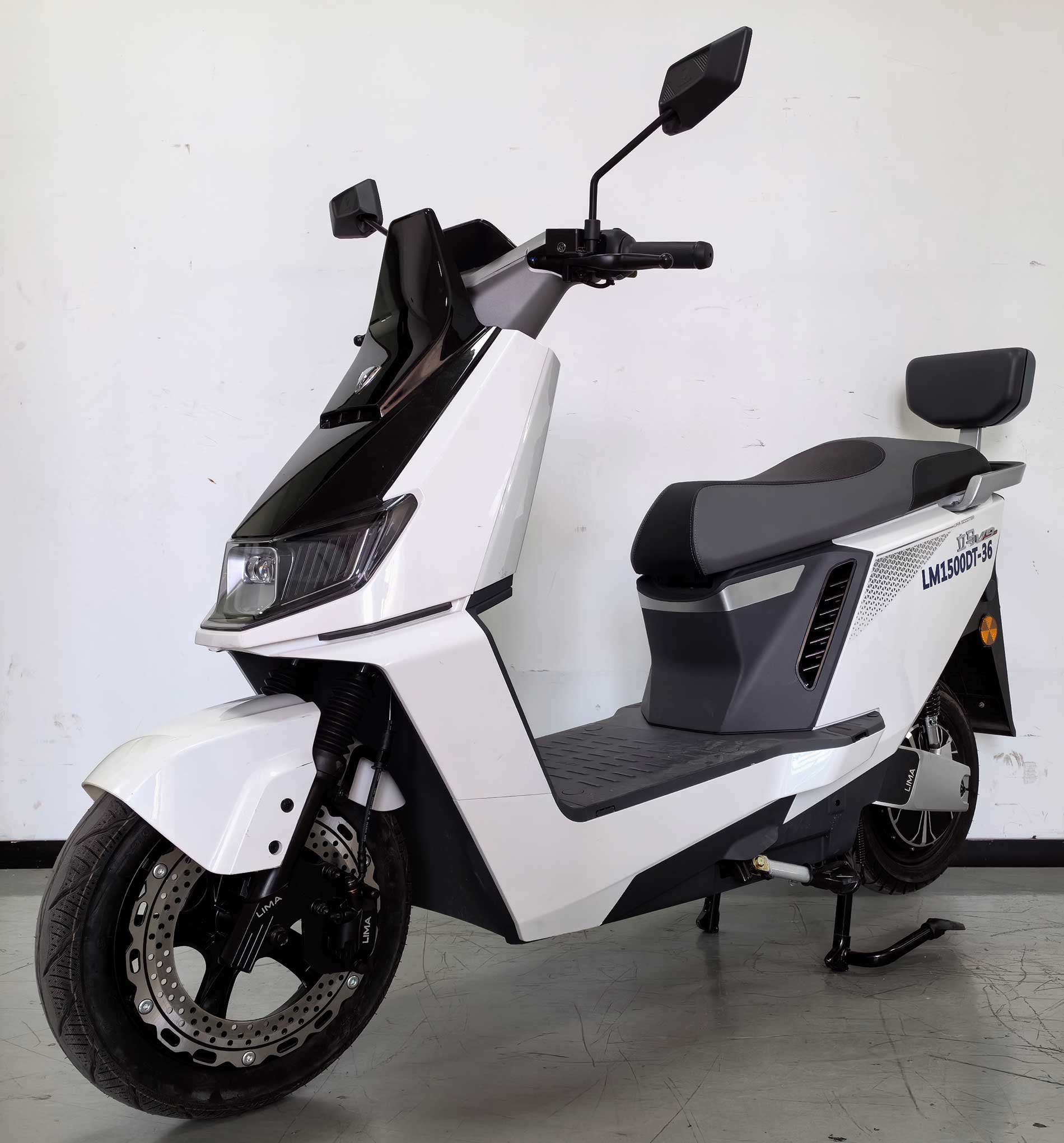 LM1500DT-36 立马牌纯电动前盘式后盘式电动两轮摩托车图片