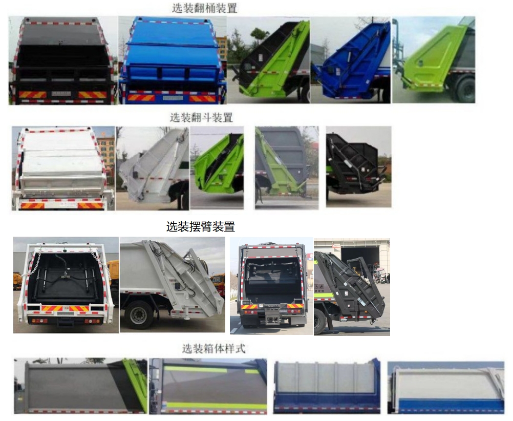 廈工牌XXG5181ZYSBEV純電動(dòng)壓縮式垃圾車(chē)公告圖片