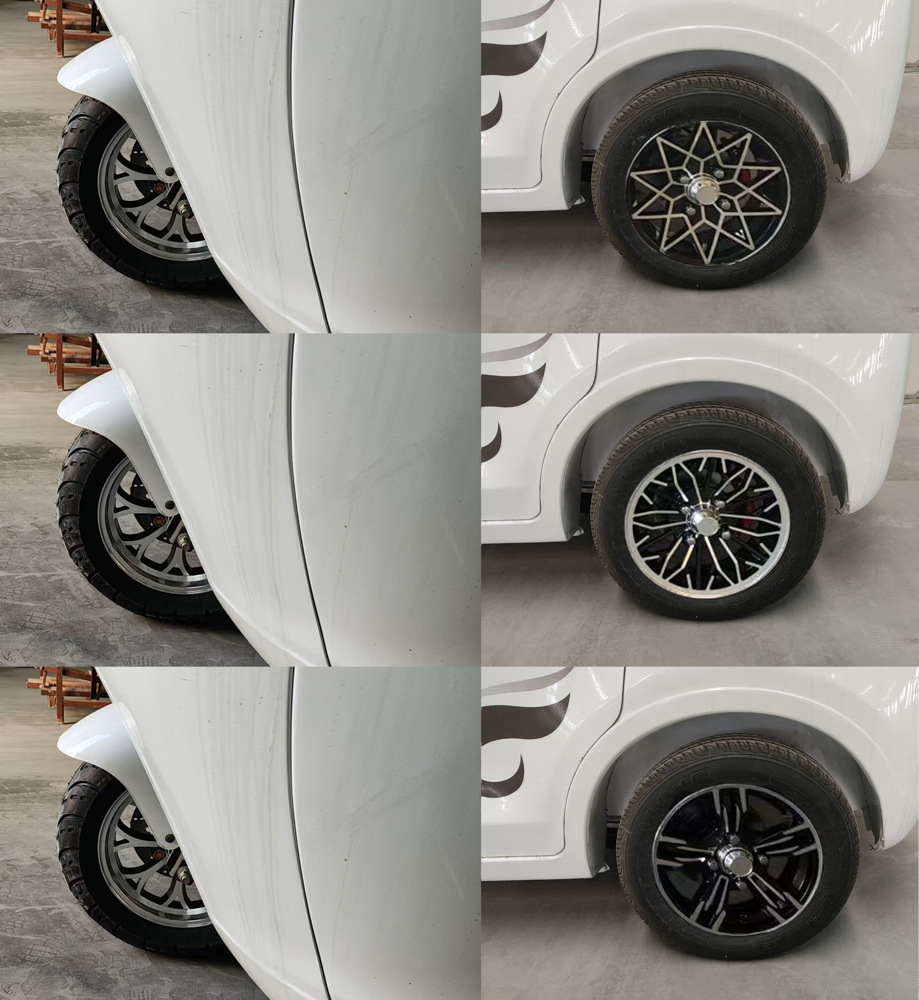 爽玛牌SM1200DZK-F电动正三轮摩托车公告图片