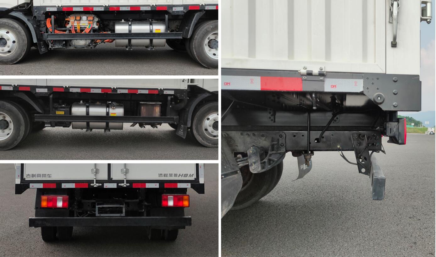 遠(yuǎn)程牌JGL5048CCYSHEVGMP2甲醇插電式增程混合動力倉柵式運輸車公告圖片