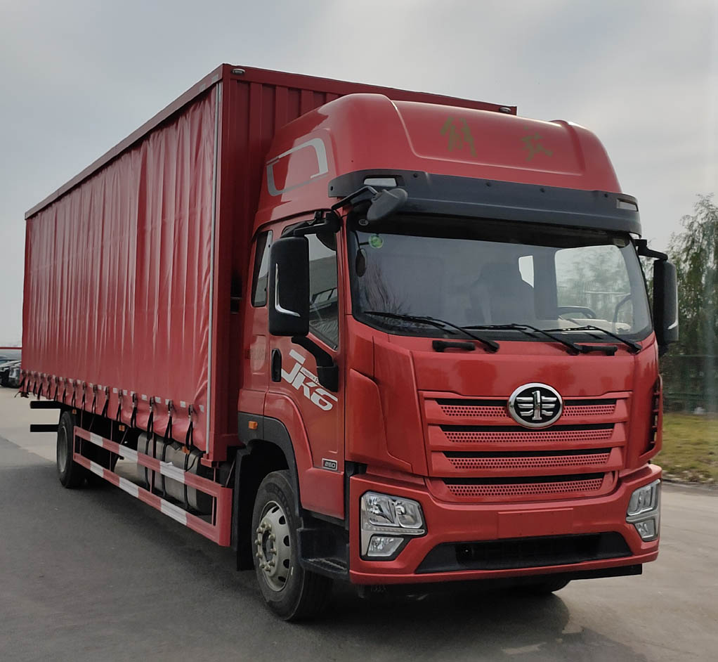 解放牌CA5182XXYP28K2L8E6A80廂式運輸車公告圖片