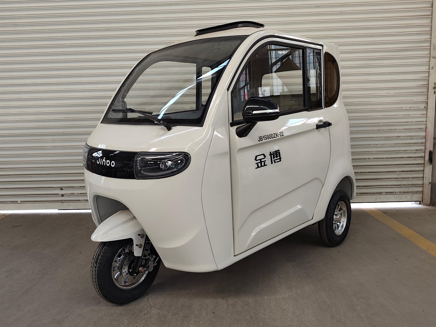 JB1500DZK-22 金博牌纯电动前盘式/鼓式后盘式/鼓式电动正三轮摩托车图片
