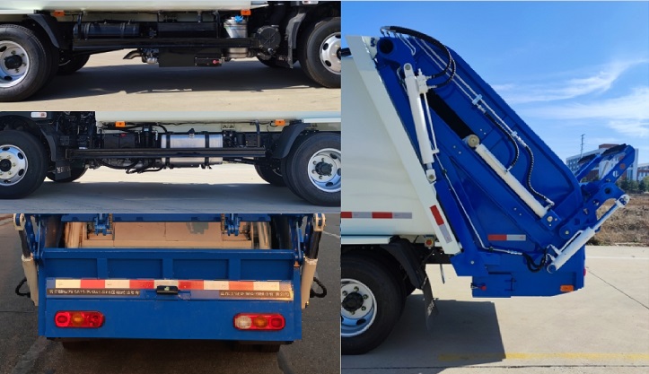 五征牌WZK5073ZYSW16K6壓縮式垃圾車公告圖片