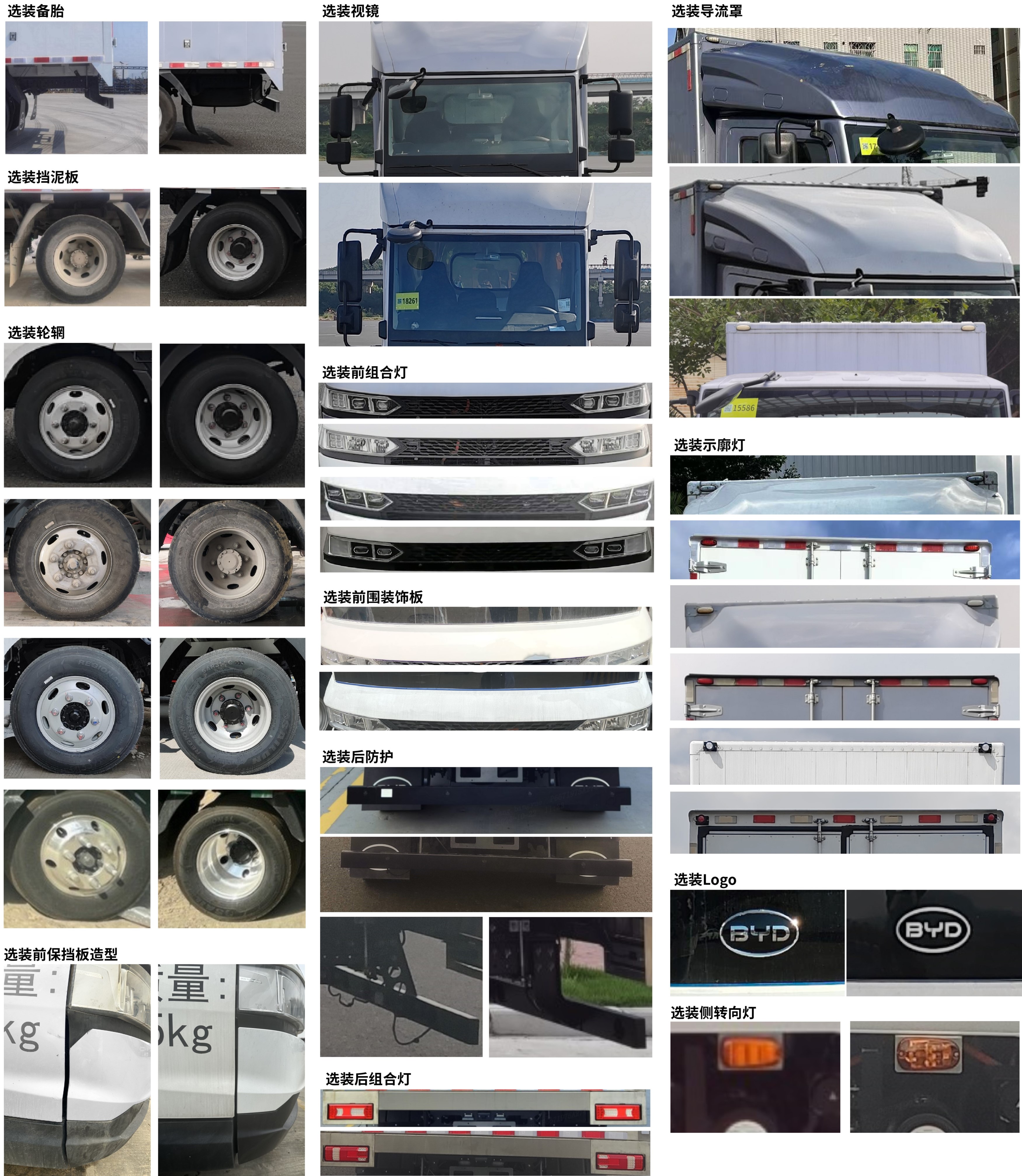 比亞迪牌BYD5040XXYHEV1插電式增程混合動力廂式運輸車公告圖片