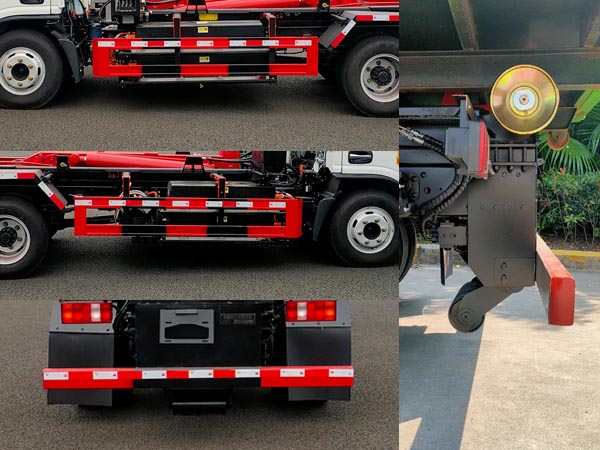 豪曼牌ZZ5048ZXXK17ZBEV0純電動(dòng)車廂可卸式垃圾車公告圖片