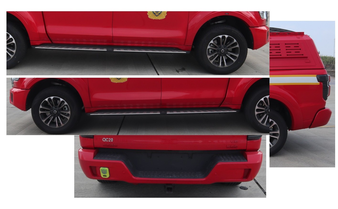 海翔龍牌AXF5030TXFQC20器材消防車(chē)公告圖片