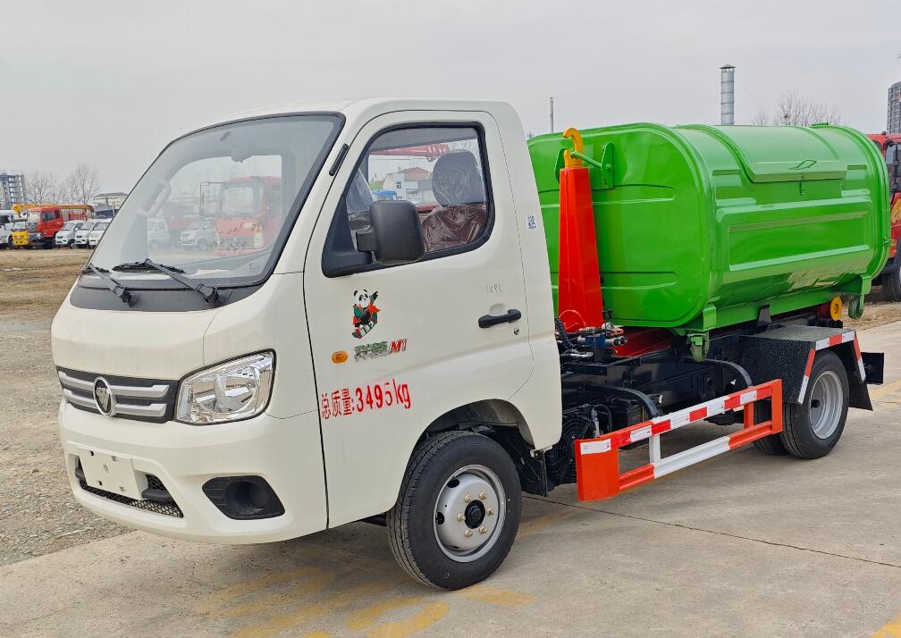 瑞力星牌RLQ5032ZXXB6車(chē)廂可卸式垃圾車(chē)公告圖片