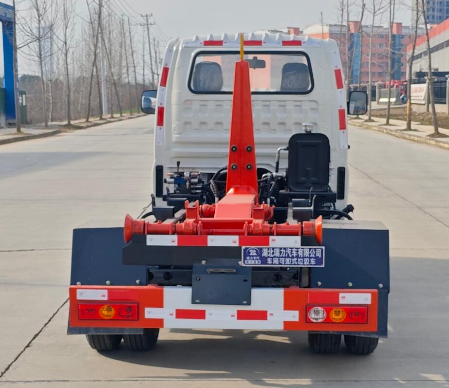 瑞力星牌RLQ5032ZXXB6車(chē)廂可卸式垃圾車(chē)公告圖片