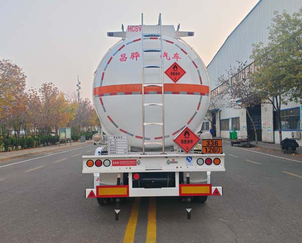 昌骅牌HCH9407GRY44易燃液体罐式运输半挂车公告图片