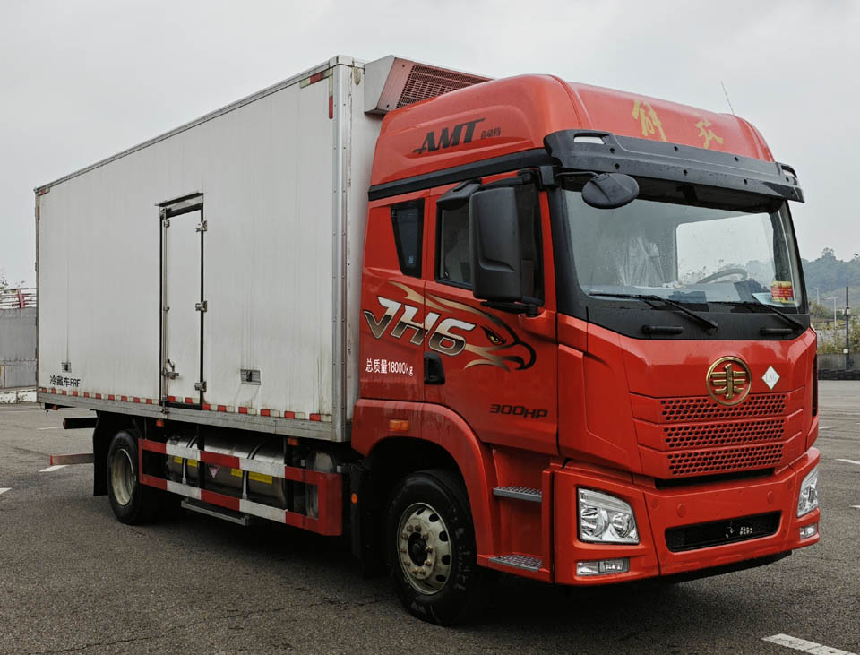 解放牌CA5180XLCP26K8L2NE6A90冷藏車公告圖片