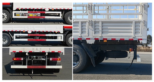 豪沃牌ZZ5187CCYN501GF1CL倉柵式運輸車公告圖片