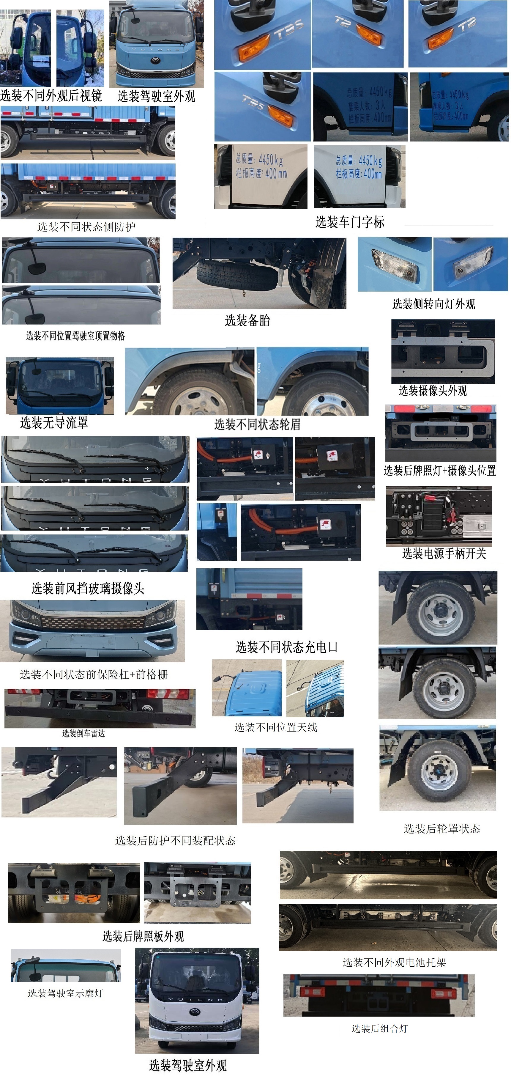 宇通牌ZKH1046P1BEV1纯电动载货汽车公告图片