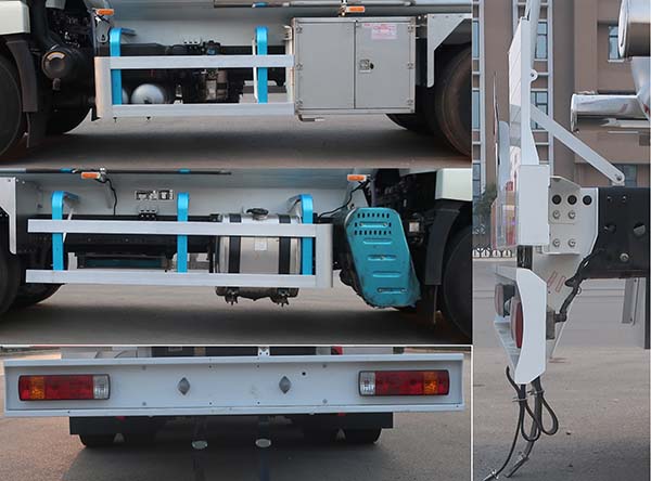 凌宇牌CLY5260GRYF易燃液體罐式運輸車公告圖片