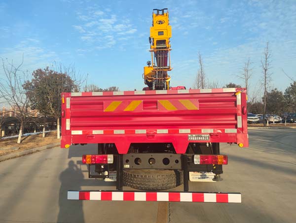 駿通牌JF5181JSQCA08隨車起重運輸車公告圖片