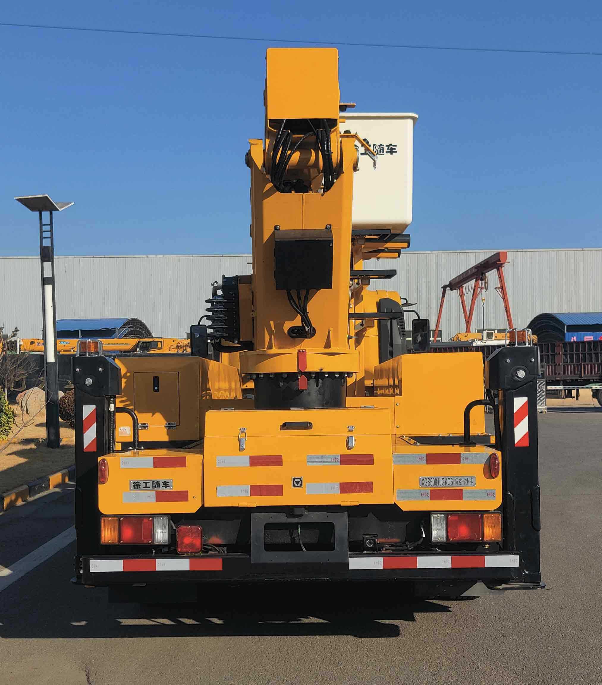徐工牌XGS5081JGKQ6高空作業(yè)車公告圖片