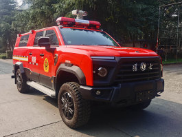 迪马牌DMT5065TXFTZ2500通信指挥消防车