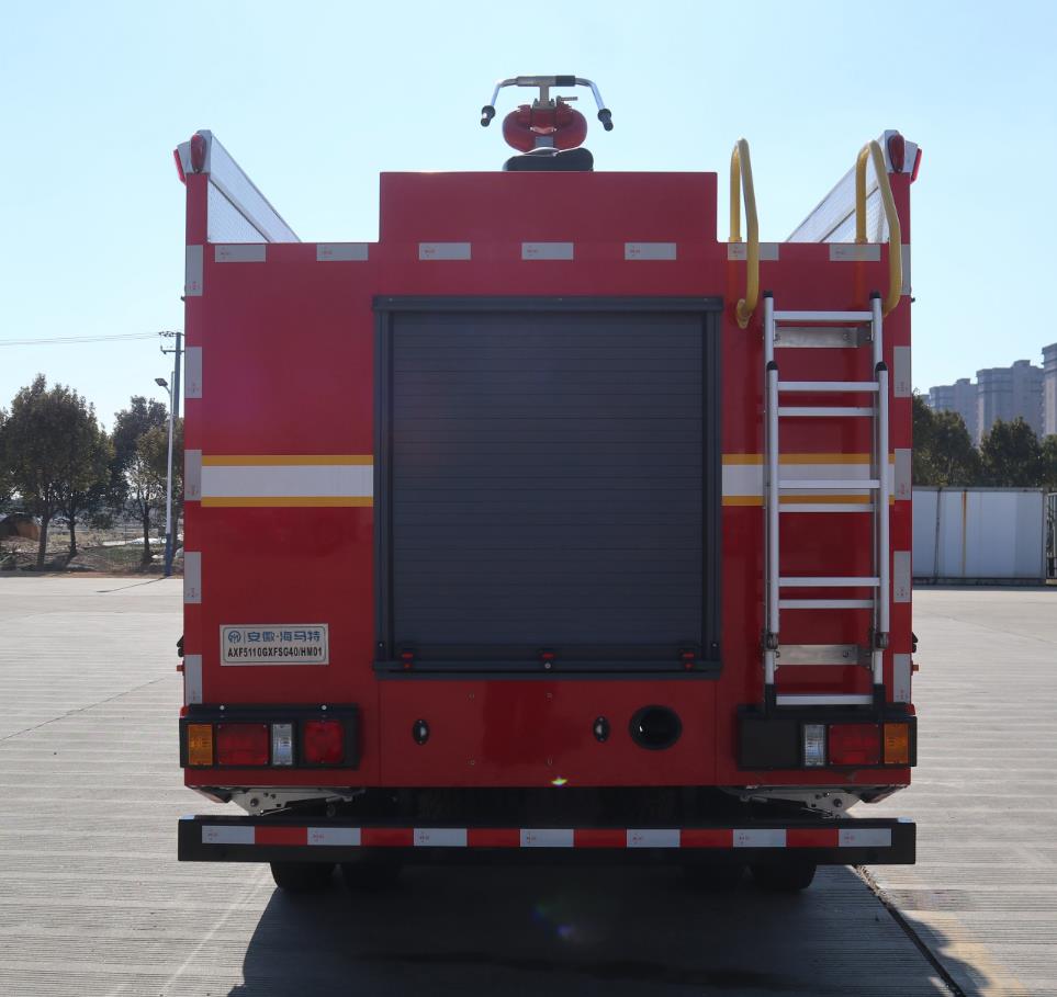 海翔龙牌AXF5110GXFSG40/HM01水罐消防车公告图片