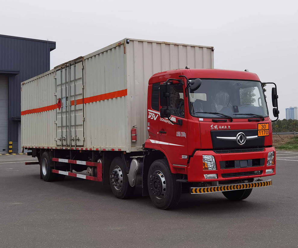 东驹牌LDW5263XRY6D易燃液体厢式运输车