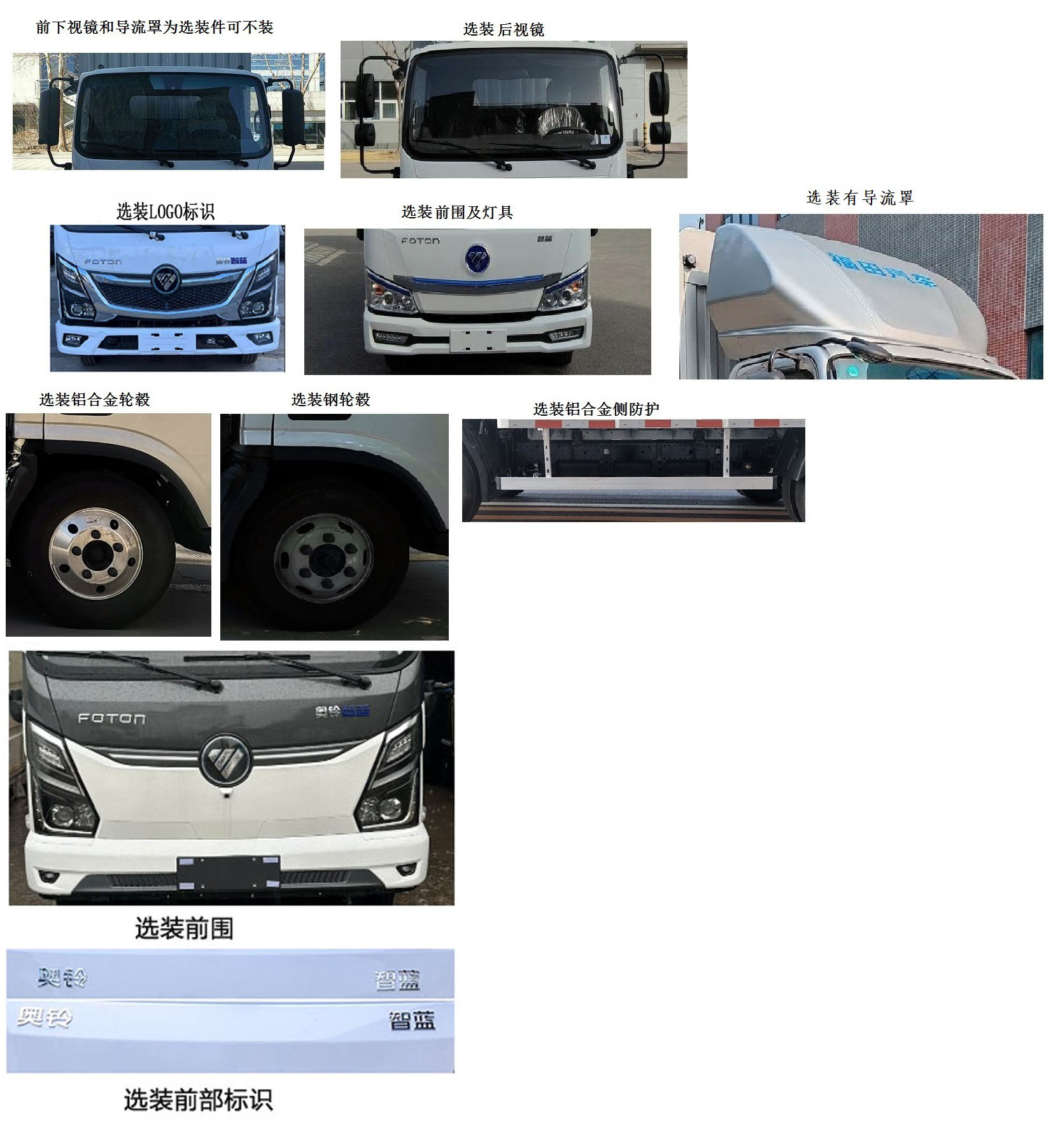 福田牌BJ5045CCYEV14純電動(dòng)倉(cāng)柵式運(yùn)輸車(chē)公告圖片