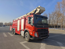 举高喷射消防车