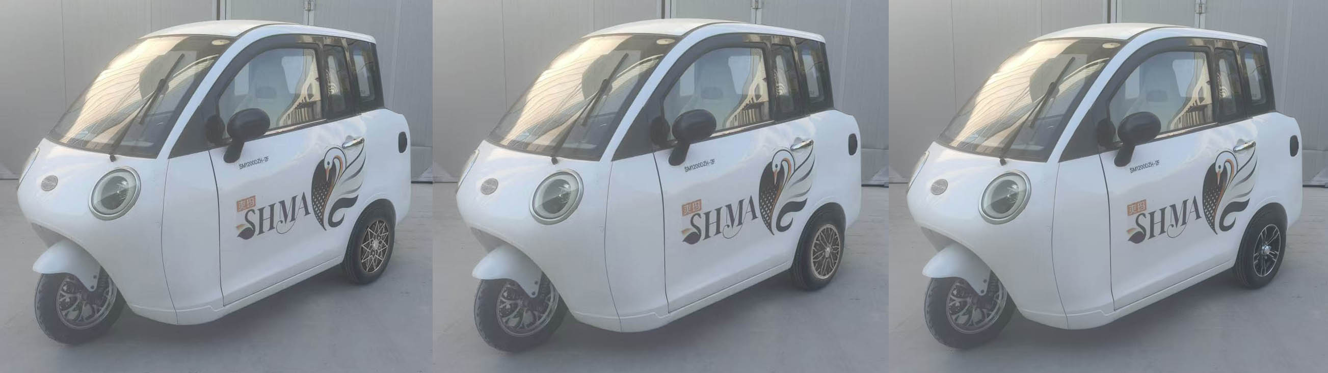 爽玛牌SM1200DZH-2F电动正三轮摩托车公告图片