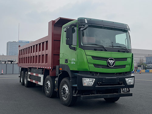 欧曼牌 422马力 前四后八 纯电动自卸汽车(BJ3319EVGRF-08)