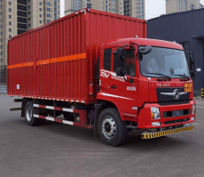 东驹牌LDW5183XRQ6D易燃气体厢式运输车