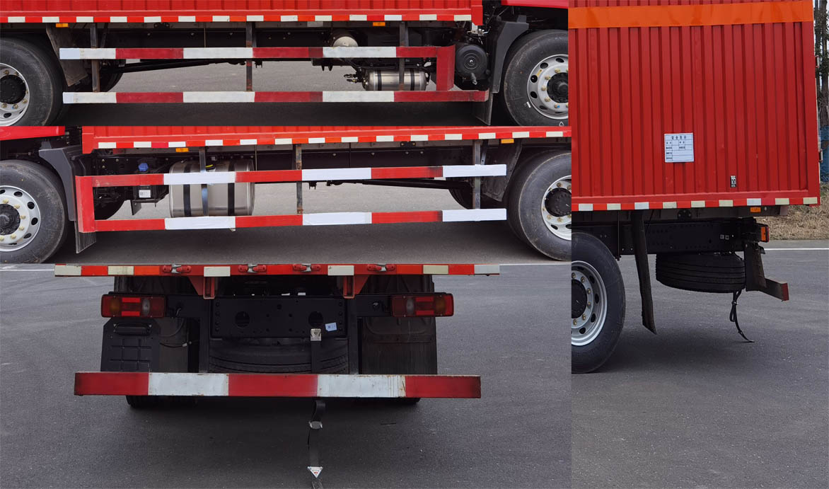 東駒牌LDW5183XRQ6D易燃?xì)怏w廂式運(yùn)輸車(chē)公告圖片